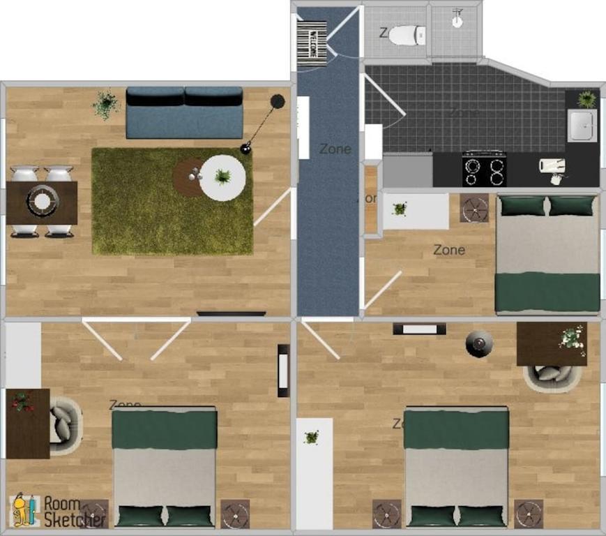 Apartamento Centrally Located 4 Copenhague